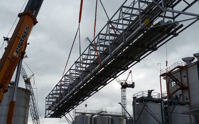 Lichfield - Installation 41.5m Bridge Section